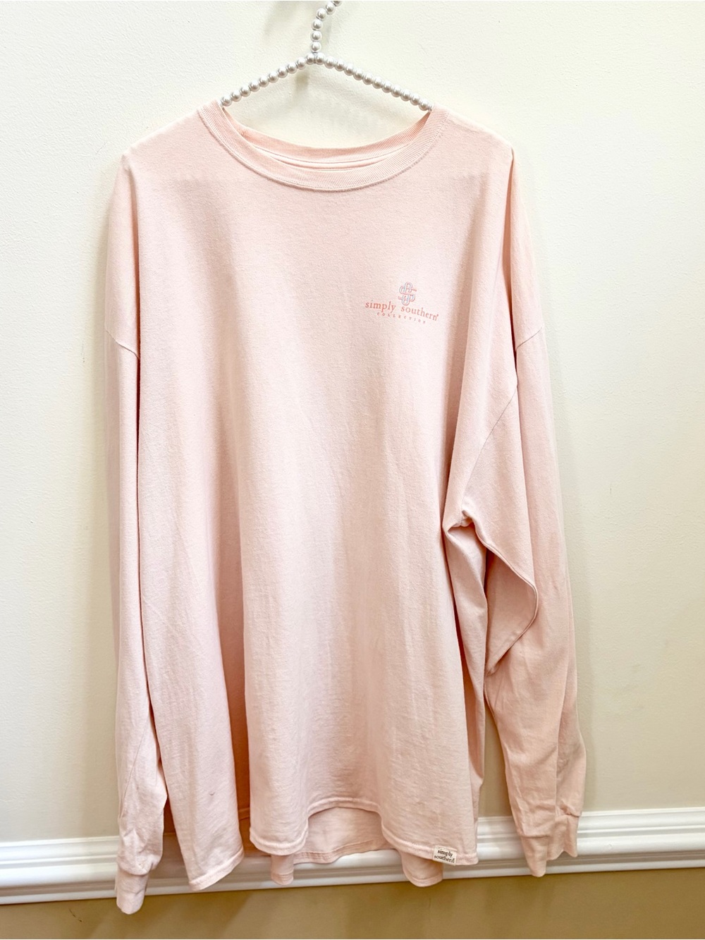 Simply Southern Different Makes You Beautiful Long Sleeve Tee - Picture 8 of 9